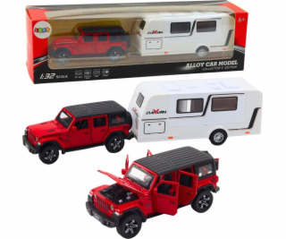 LeanToys Sada kovových světel pro terénní obytné auto, zv...