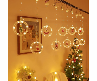 Markslojd Sada vánočních figurek LED, 10 dílů - kulaté