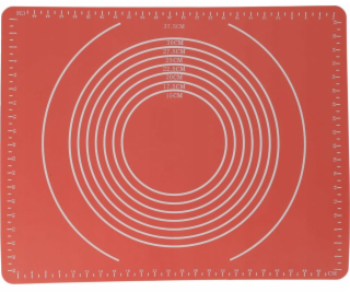 La Cucina Silikonová pečící podložka s váhou, 50 x 40 cm