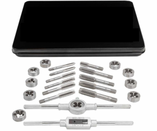 Bituxx Sada palcových závitníků a závitnic, 24 dílů, kovo...