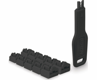 Lindy 47891 Blokátor portů Blokátor portů + klíč RJ-45 če...