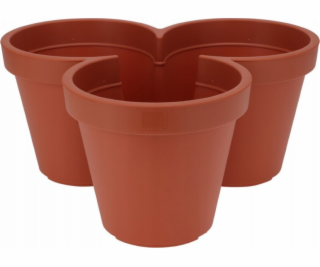Home Styling Collection Květináč na tři květiny, O 44 x 2...