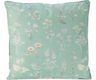 Home Styling Collection Dekorační polštář s květinovým vz...