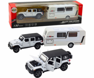 LeanToys Sada kovových světel pro terénní obytné vozy, zv...