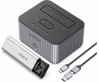 Dokovací stanice M.2 NVME Clone Drive + 2,5/3,5 HDD / 2,5...