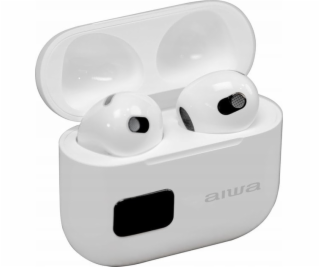 Aiwa Bílá sluchátka TWS EBTW-100WT