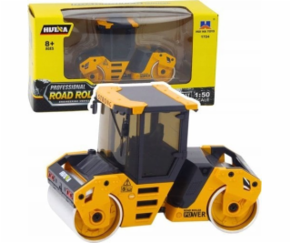 HUINA Silniční válec Kovové stavební vozidlo Žlutá 1:50