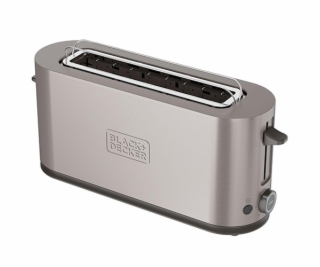 Topinkovač Black+Decker, BXTO1002E Topinkovač nerez, 1000W