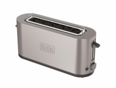 Topinkovač Black+Decker, BXTO1002E Topinkovač nerez, 1000W