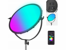 Neewer Kulatá LED lampa s boční podsvícením RGB Bluetooth Vlog 65W 18 na 14mm 16mm / Gr18c