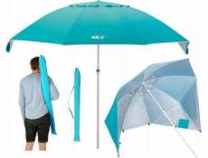Nils Extreme Plážový slunečník NC7822 tyrkysový XL 220 cm NILS