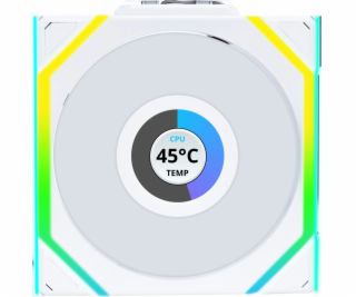 Lian Li Ventilátor UNI FAN SL Wireless LCD 120 bílý (12SL...
