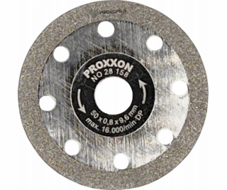 Proxxon Diamantový jemnozrnný řezný kotouč, 50 x 0,8 x 9,...
