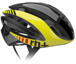 RH+ Cyklistická helma Z Alpha, lesklá černá-lesklá žlutá,...