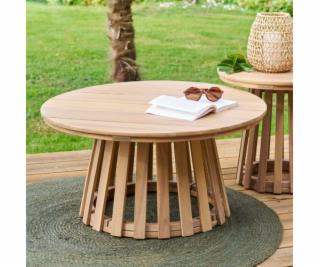 DLGTP Zahradní stůl z akáciového dřeva, 80 cm, OSUNA