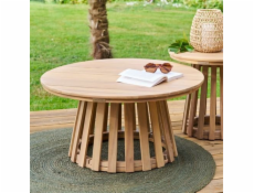 DLGTP Zahradní stůl z akáciového dřeva, 80 cm, OSUNA