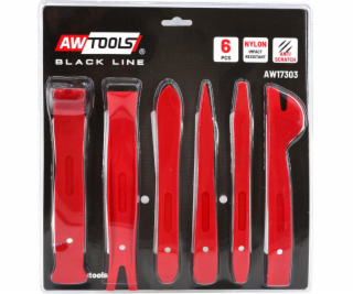 AWTools SADA STAHOVAČŮ NYLONOVÉHO ČALOUNĚNÍ 6 ks. AW17303