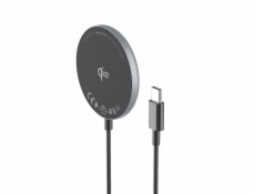 Wozinsky Bezdrátová magnetická indukční nabíječka 15W Qi2 - černá