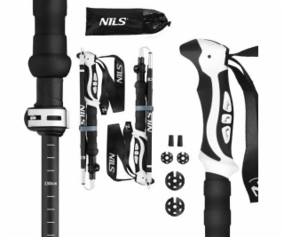Nils trekkingové hole hliníkové TK8603 nastavitelné 38,5-...