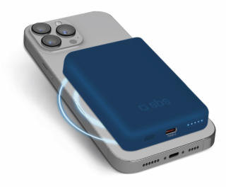 SBS TEBB5000MAG1CB Power Bank 5000mAh bezdrátové nabíjení...
