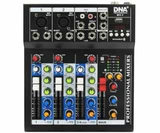 DNA Professional MIX 4 - analogový audio mixážní pult