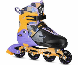 Nils Extreme NA13810 rekreační nastavitelné fialové koleč...