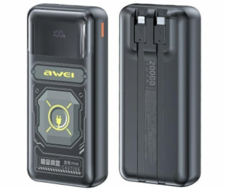 Awei PowerBank P99K 20000mAh 22,5W černá/černá