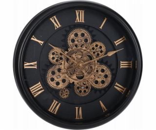 Nástěnné hodiny s viditelným mechanismem, O 40 cm