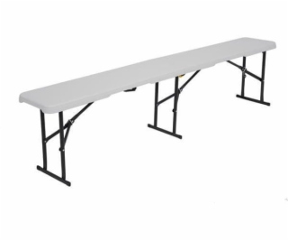 NC3404 SKLÁDACÍ ZAHRADNÍ LAVICE 183 CM WHITE NILS CAMP