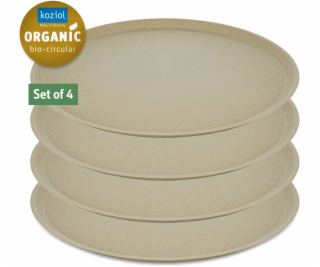 Koziol Jídelní talíře CONNECT, O 25 cm, 4 kusy, KOZIOL