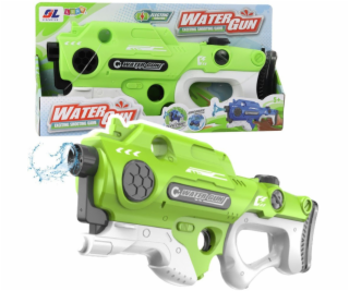LeanToys Vodní pistole elektrická automatická zelená