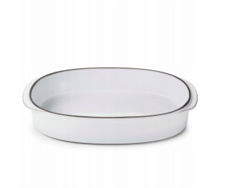 Caractere Mísa/pekáč 34x25 cm, bílá