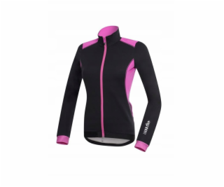 Dámská cyklistická bunda zeroRH+ Spirit W BLACK-DEEP PINK...