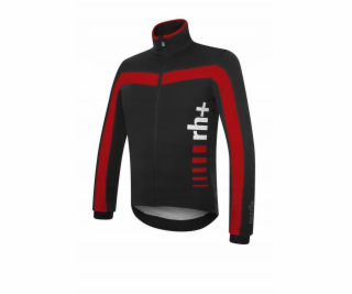 RH+ Cyklistická bunda ZeroLogo EVO ČERNO-ČERVENÁ - XL