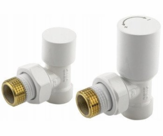 KFA Sada radiátorů Comfort PRO, úhlová, bílá 758-130-44-BL