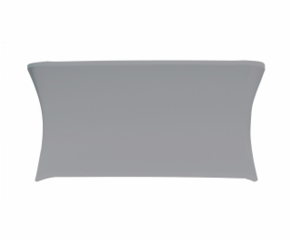 Povlak na stůl obdélníkový, délka 182,9 cm, šedý