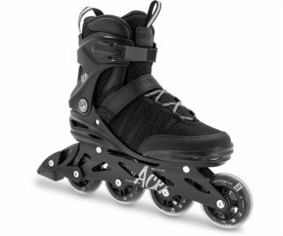 Rekreační kolečkové brusle Spokey Ace černé velikost 43