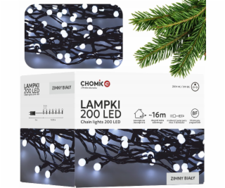 ExtraLink | LED lampy | 200L studené bílé koule, délka 3 ...