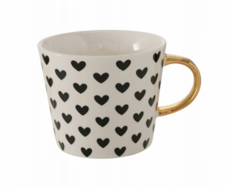 Boltze Porcelánový hrnek se zlatou rukojetí, FAYETTE