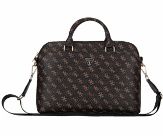 Taška Guess New 4G zip Pocket Triangle Logo 15 černá