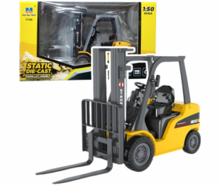 HUINA Kovové vidle pro vysokozdvižný vozík žluté 1:50