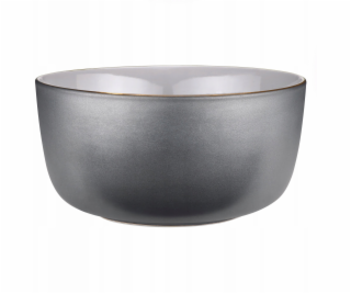Verlo Porcelánová miska TIME, průměr 22 cm, grafitově šedá