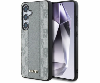 DKNY kožené pouzdro MagSafe s kostkovaným vzorem pro Sams...