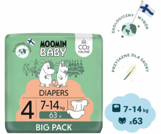 Muumi Maxi 4, 7-14 kg, 63 ks.