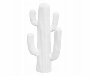 Dekorativní figurka kaktus bílá RODRIGO, 58 cm