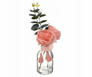 Atmosphera Květinové aranžmá ve skle CARMEN, 30 cm