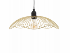 Atmosphera Závěsná lampa GALT O 34 cm s drátěným stínidlem