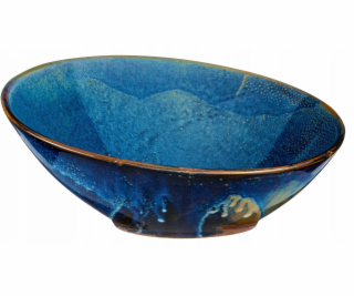 DEEP BLUE Šikmá bufetová mísa, průměr 30,5 cm