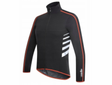 RH+ zeroAirX cyklistická bunda černo-červená - XL