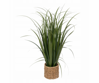 Atmosphera Umělá tráva v pleteném květináči, 122 cm